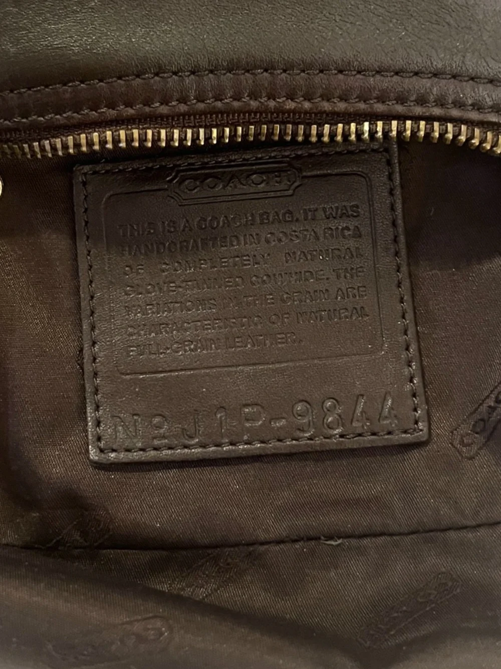 🩷 Coach Vintage Legacy West Demi Pouch Hobo Baguette Swing Bag
Mahogany9844🩷 - Picture 10 of 16